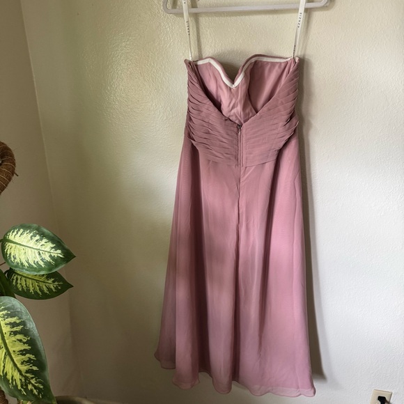 Azazie | Yazmin Strapless Bridesmaid Dress - Picture 4 of 5